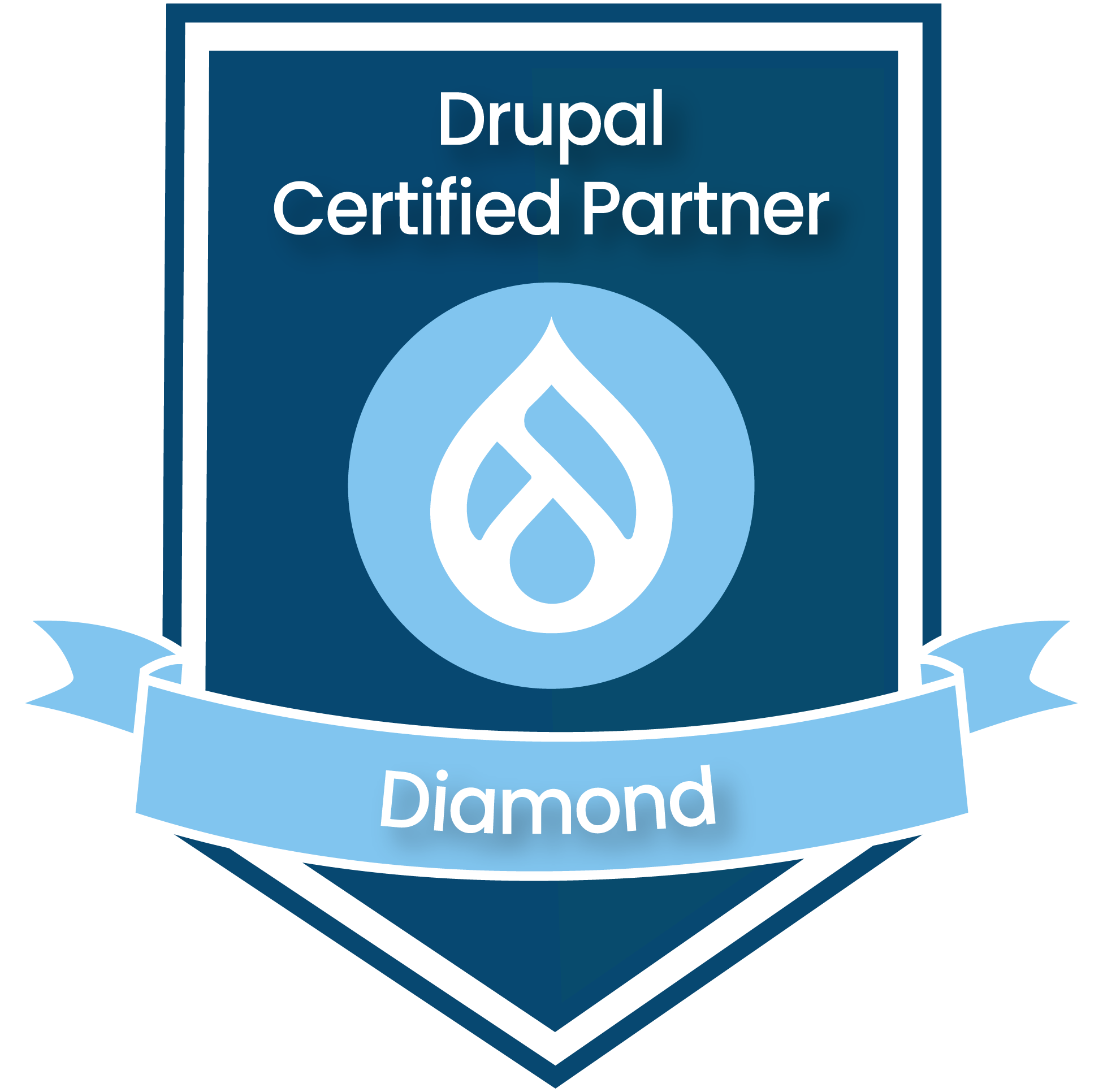 Drupal Association Certified Diamond Badge